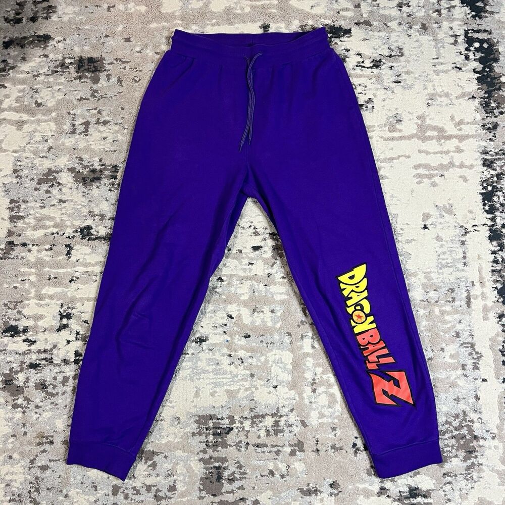 DRAGON BALL Z Sweatpants Purple Forever 21 Japan Size Large Anime